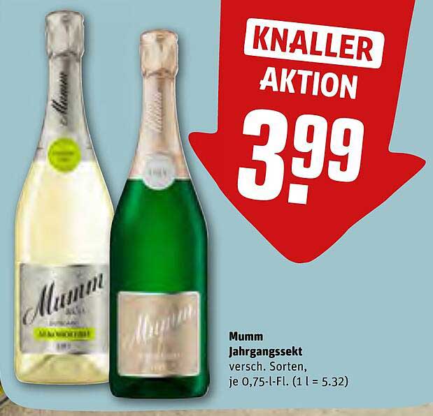 Mumm Jahrgangssekt