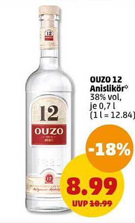 OUZO 12 Anislikör