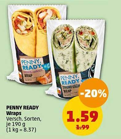 PENNY READY Wraps