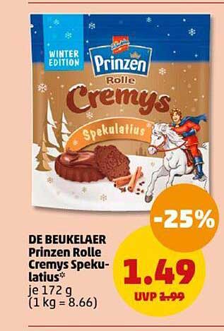 Prinzen Rolle Cremys Spekulatius