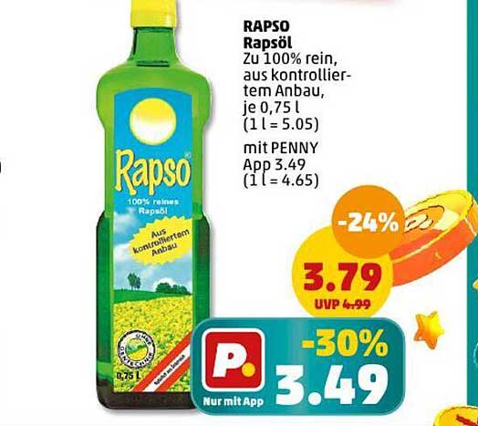 RAPSO Rapsöl