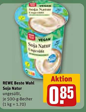 REWE Beste Wahl Soja Natur