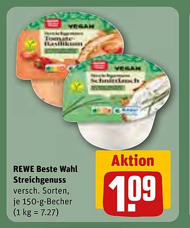 REWE Beste Wahl Streichgenuss