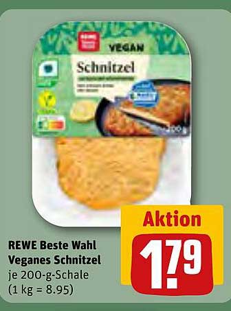 REWE Beste Wahl Veganes Schnitzel