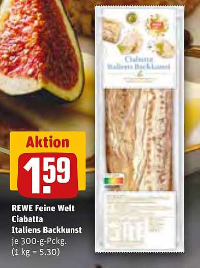 REWE Feine Welt Ciabatta Italiens Backkunst