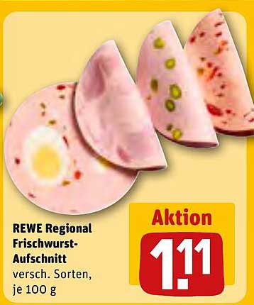 REWE Regional Frischwurst-Aufschnitt