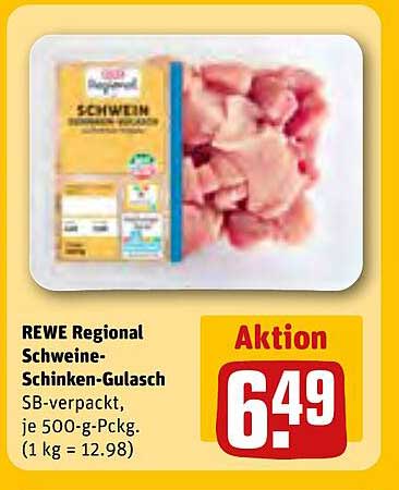 REWE Regional Schweine-Schinken-Gulasch