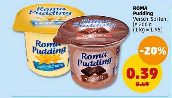 ROMA Pudding