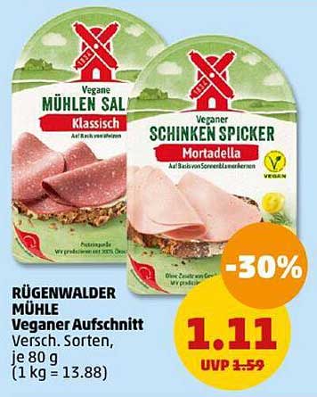 Rügenwalder Mühle Veganer Aufschnitt