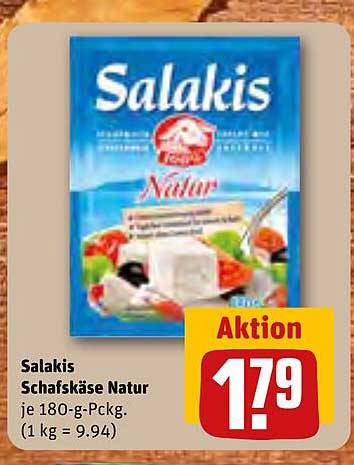 Salakis Schafskäse Natur