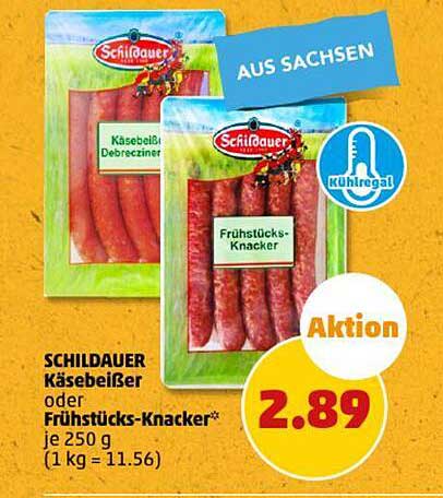 SChILDauer Käseßeißer oder Frühstücks-Knacker