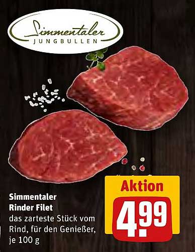 Simmentaler Rinder Filet