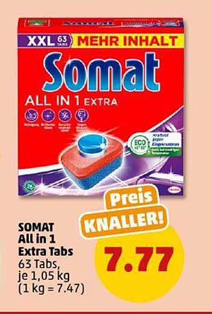 Somat All in 1 Extra Tabs