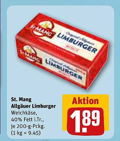 St. Mang Allgäuer Limburger