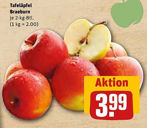 Tafeläpfel Braeburn