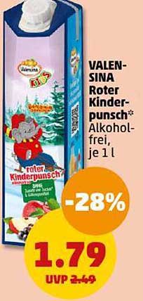 VALENSINA Roter Kinderpunsch* alkoholfrei