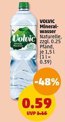 VOLVIC Mineralwasser