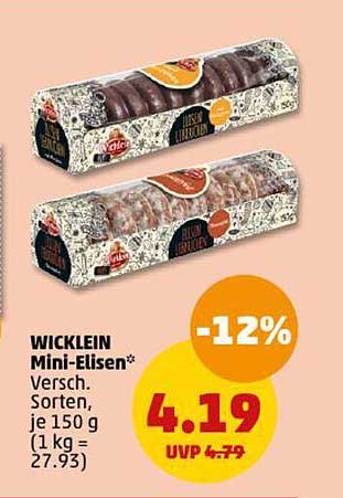 WICKLEIN Mini-Elisen*