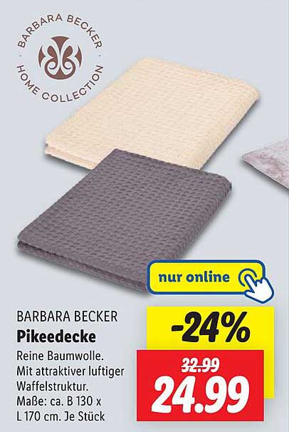 BARBARA BECKER Pikeedecke