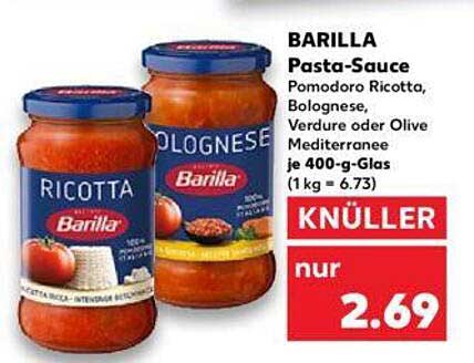 BARILLA Pasta-Sauce