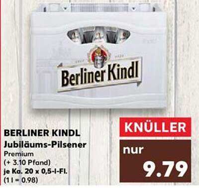 BERLINER KINDL Jubiläums-Pilsener