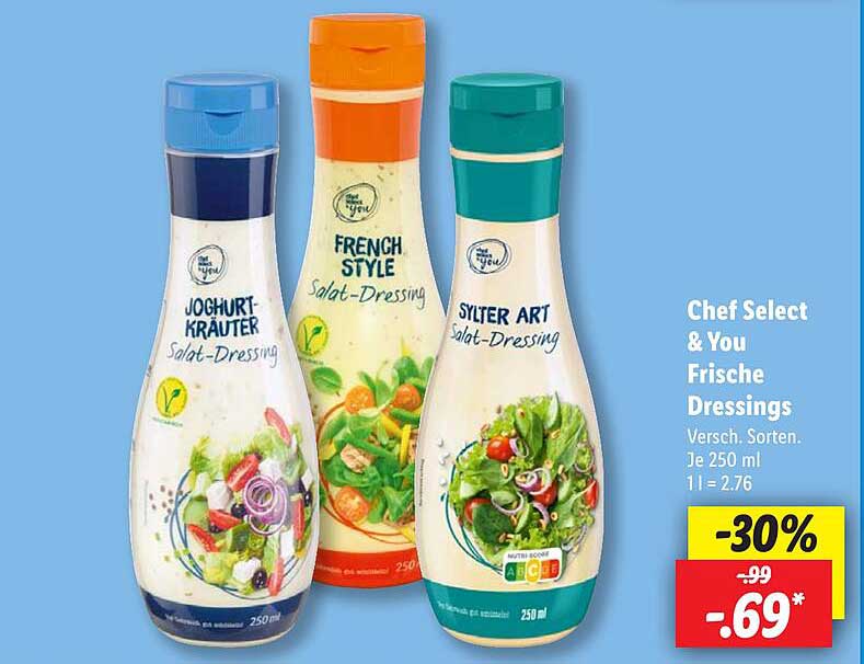 Chef Select & You Frische Dressings