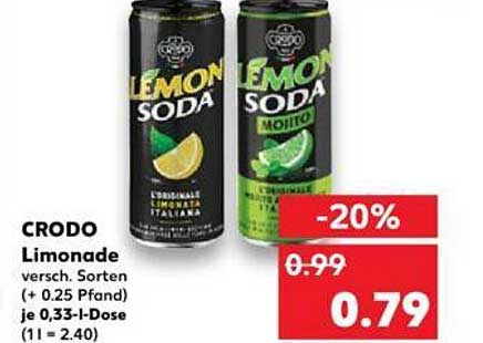 CRODO Limonade