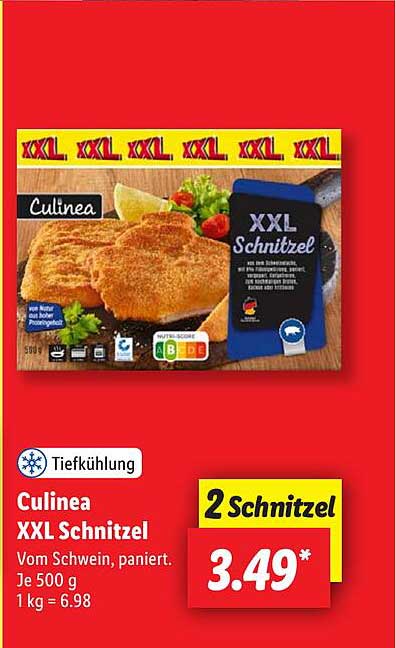 Culinea XXL Schnitzel