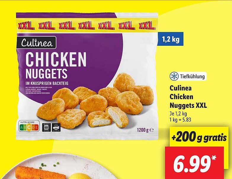 Culineo Chicken Nuggets XXL