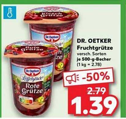 DR. OETKER Fruchtgrütze