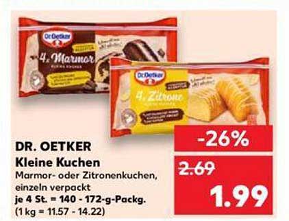 DR. OETKER Kleine Kuchen