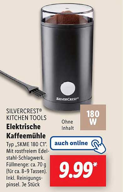 Elektrische Kaffeemühle