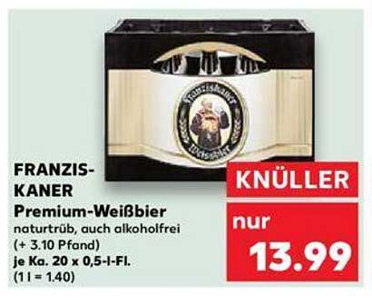 FRANZISKANER Premium-Weißbier