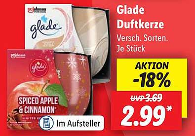 Glade Duftkerze