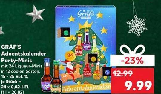 GRÄF'S Adventskalender Party-Minis