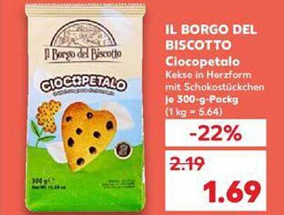 IL BORGO DEL BISCOTTO Ciocopetalo