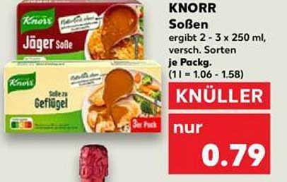 KNORR Soßen