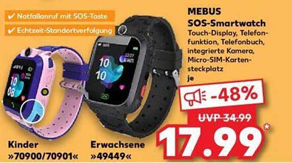 MEBUS SOS-Smartwatch