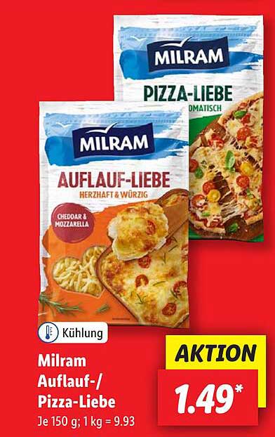 Milram Auflauf-/Pizza-Liebe