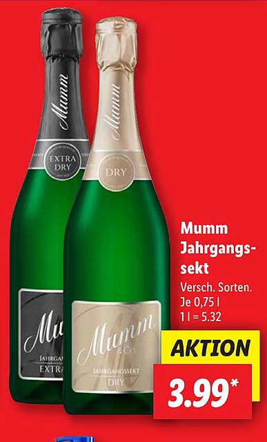 Mumm Jahrgang-sekt