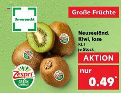 Neuseeländ. Kiwi, lose Kl. I je Stück