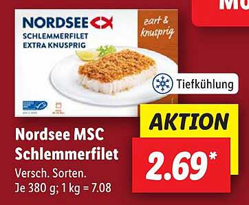 Nordsee MSC Schlemmerfilet