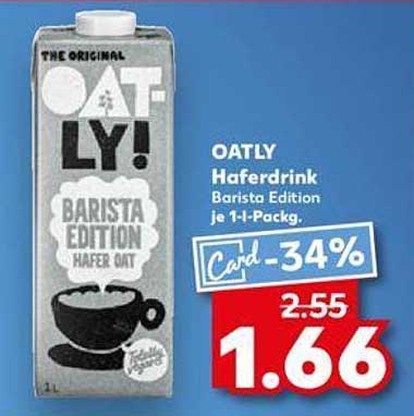 OATLY Haferdrink Barista Edition