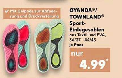 OYANDA®/TOWNLAND® Sport-Einlegesohlen