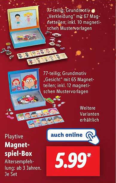 Playtive Magnetspiel-Box