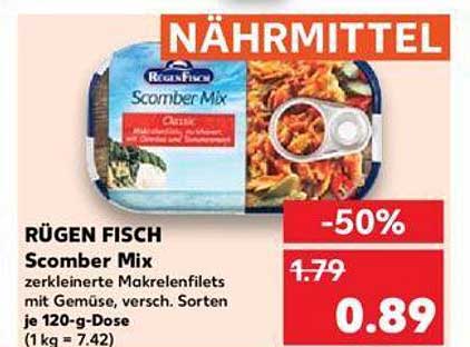 RÜGEN FISCH Scomber Mix