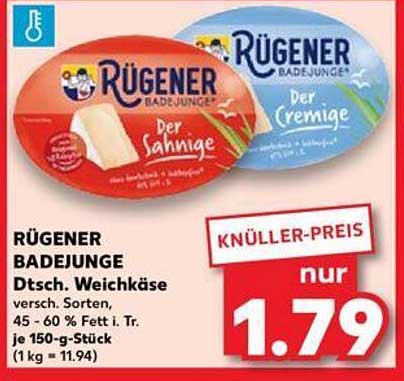 RÜGENER BADE JUNGE Dtsch. Weichkäse