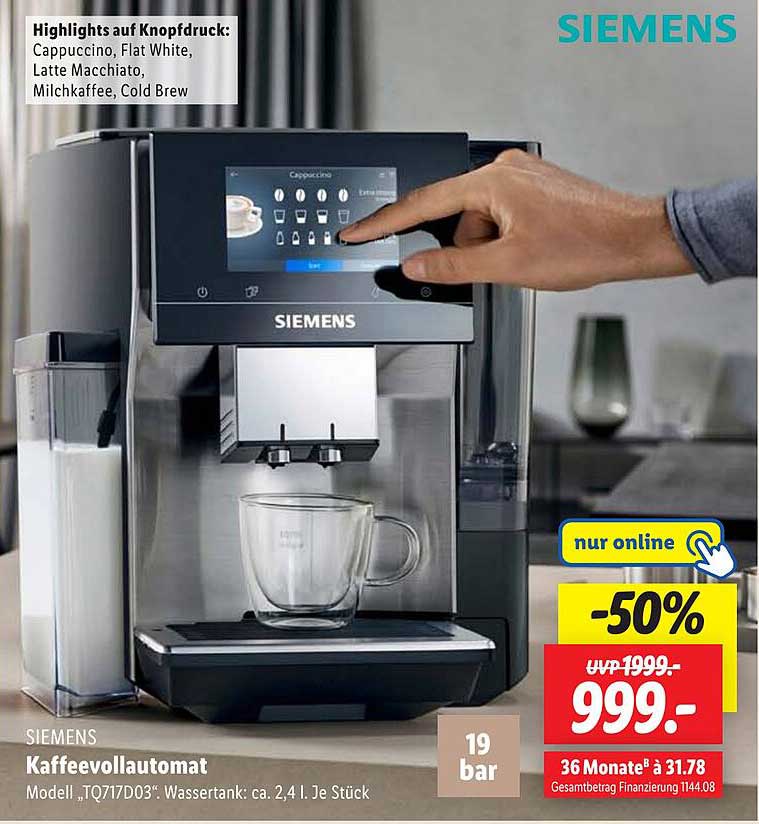 Siemens Kaffeevollautomat