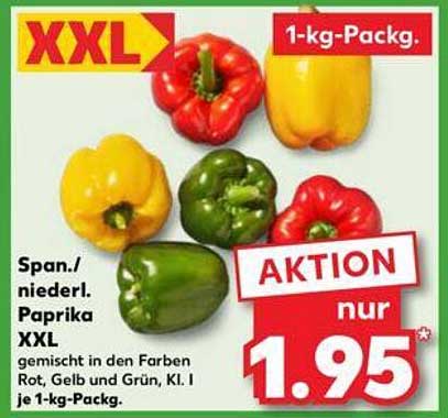 Span./niederl. Paprika XXL