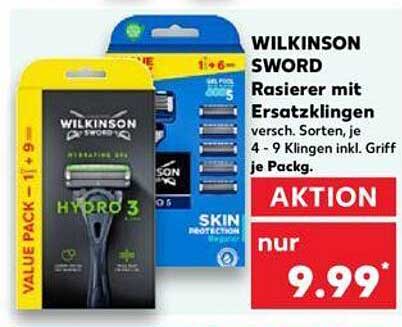 WILKINSON SWORD Rasierer mit Ersatzklingen